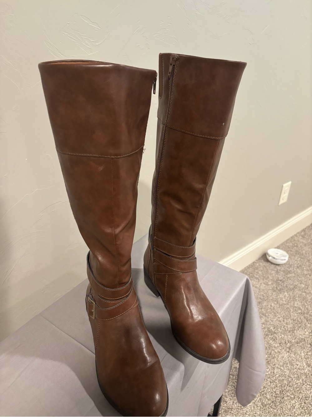 Classic Tall  Arizona Riding Boots in Brown